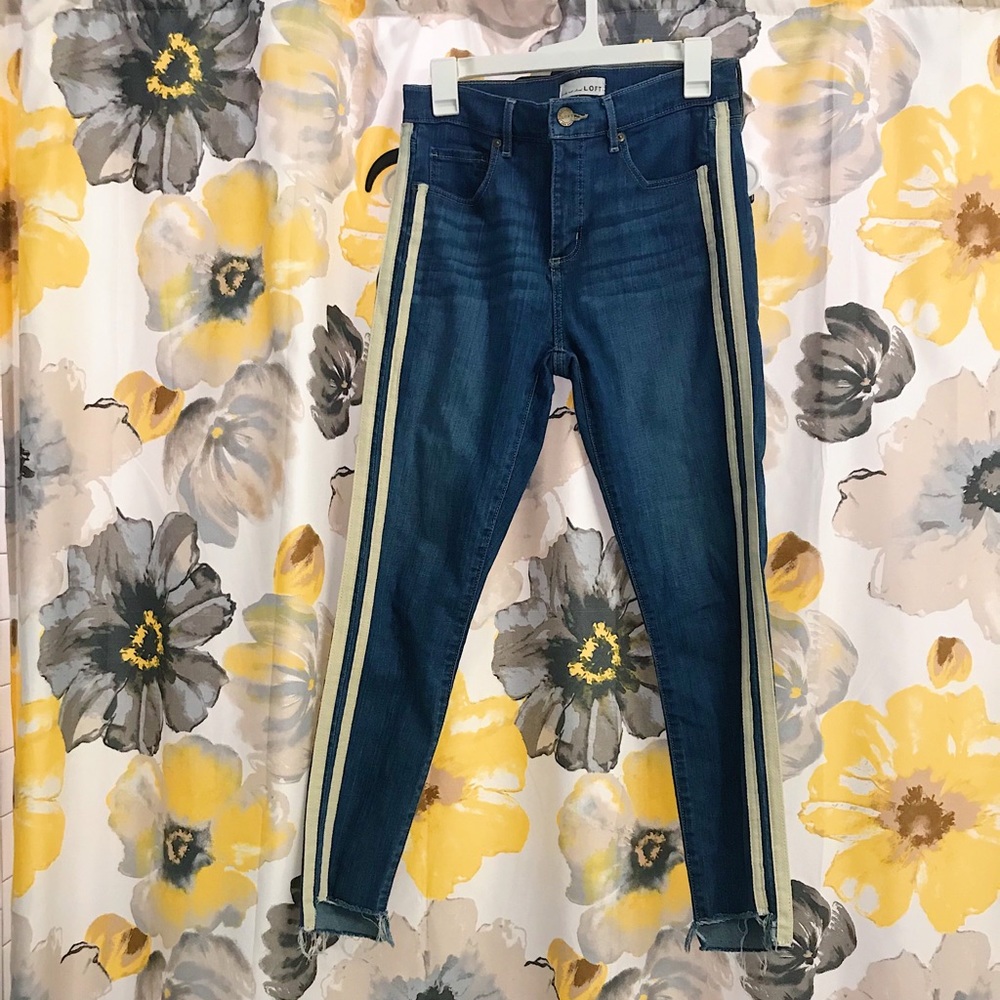 loft jeans! size 8!